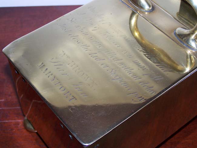 An Early 19th century English Tavern Tobacco Box, sometimes referred to as an 'Honor Box,' circa 1820. — image 3